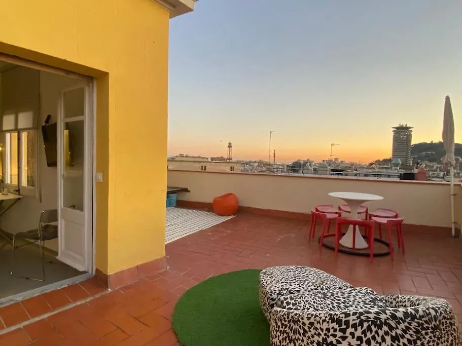 Top Studio With Terrace Barcelona Španělsko