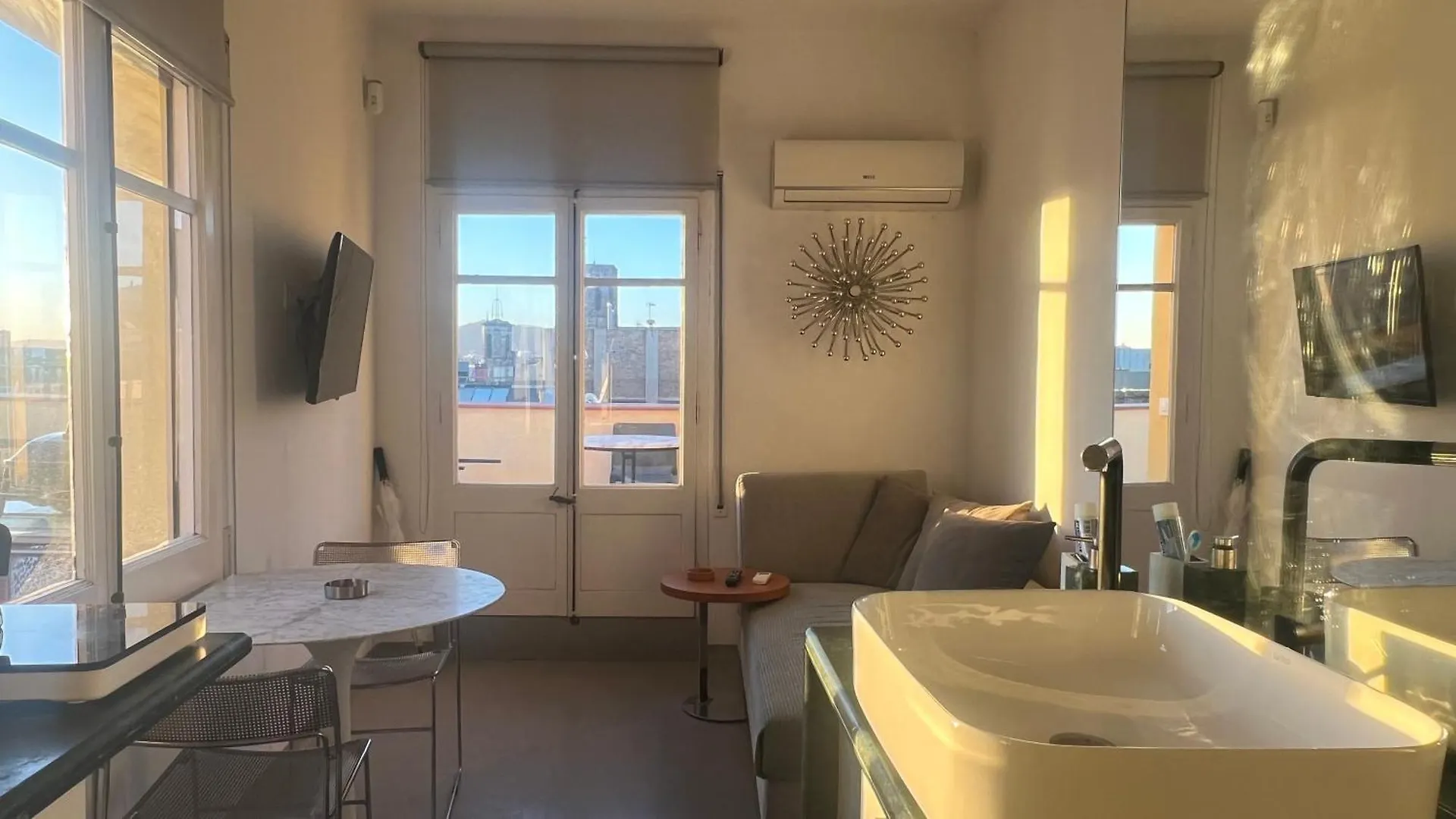 Top Studio With Terrace Barcelona Apartmán